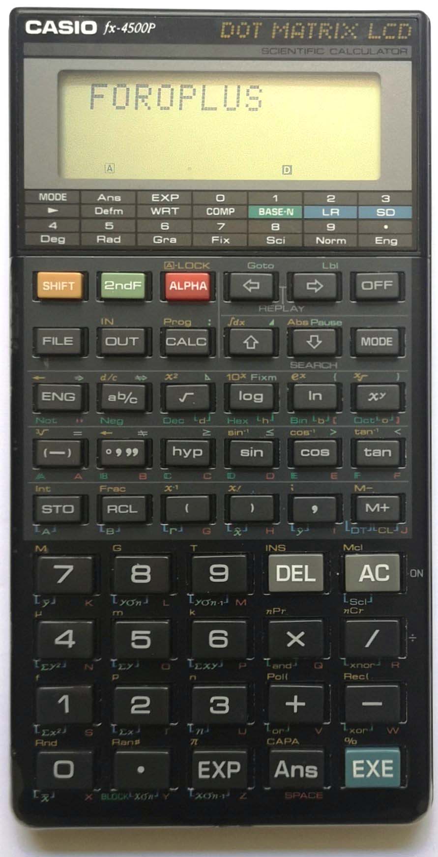 Cuatro Los Alpes válvula Calculadoras programables Basic - Casio, Sharp, Canon, Texas Instruments,  Amstrad, Psion. Manuales.